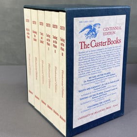 The Custer Books Centennial Edition 1976 Set of six books by General George Custer and Elizabeth B