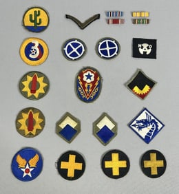 Vintage Military Patch Lot United States Army, United States Air Force patch lot.