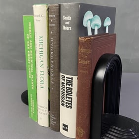 Vintage & Antique Mushroom & Plant Books Michigan Flora by Edward G Voss, published by Cranbrook