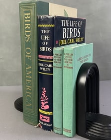 Vintage Bird Books Set of Four A Field Guide to the Birds by Roger Tory Peterson, published by
