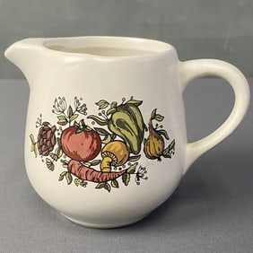 McCoy Pottery Creamer Spice Delight Pattern McCoy Pottery Creamer in the Spice Delight