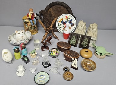 Cabinet of Curiosities Items may contain chips, cracks or repairs.