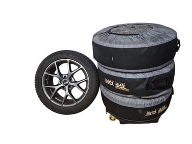 Michelin X Ice Audi Snow Tires Set of Four 245/45R17 99H tires with BBS satin grey wheels, seasonal