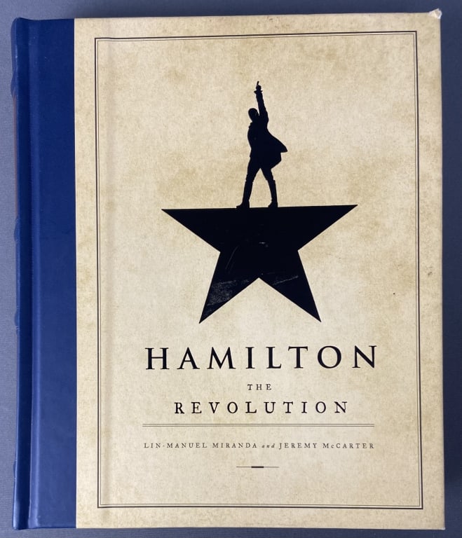 Hamilton the Revolution Book First Edition Hamilton the Revolution by Lin Manuel Miranda and Jeremy (1 of 8)