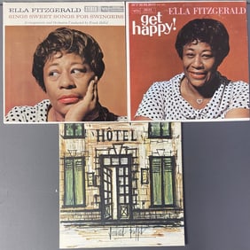 Vinyl Ella Fitzgerald Albums Set of Three Ella Fitzgerald Sings Sweet Songs for Swingers, Verve