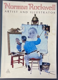 Norman Rockwell Artist Art Book Norman Rockwell, Artist and Illustrator published by Harry N Abrams,