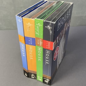 House TV Show on DVD Sealed Seasons 1,2,4, and 5 of House, season one is the only one that's been