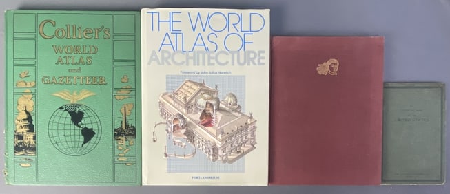 Vintage & Antique Atlas Books Maps Official Map of the United States published by the National