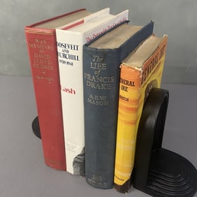 Vintage Biography Books Roosevelt Eisenhower Roosevelt and Churchill 1939-1941 by Joseph P Lash.