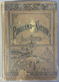 Panorama of Nations Antique Book 1892 Panorama of Nations or Journeys Among the Families of Man by