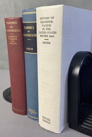 Vintage Transportation Books Set of Three History of Transportation in the United States Before 1860