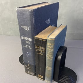 Vintage & Antique Aviation Books Set of Three Aircraft Power Plants by Edward T Jones, published by