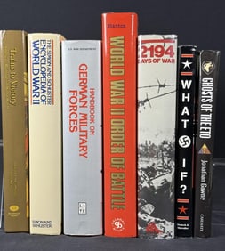 Vintage World War II Books Grouping 7 Books with dust jackets. Some signs of wear/age and on dust