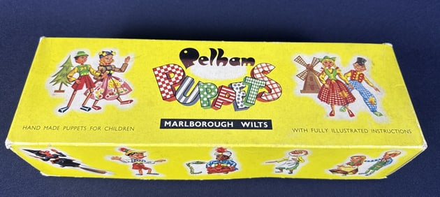 Vintage Pelham Puppets Marlborough Wilts Clown With original box. Good condition. Please refer to