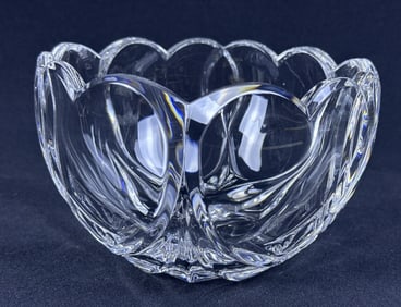 Waterford Crystal Marquis Romance Collection Bowl Measures 4.5 x 5.5 inches. No chips or cracks.