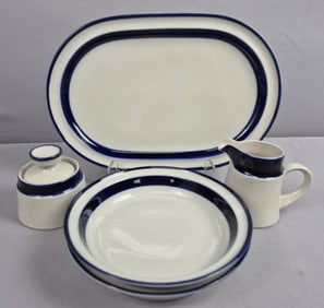 Vintage Noritake Stoneware Assorted Serving Dishes Few stains and marks. No chips or cracks. Please