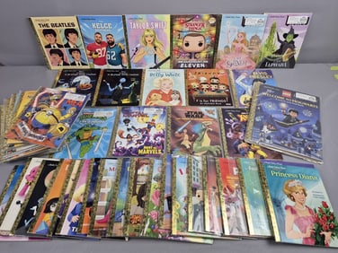 Assorted Modern Hardcover Little Golden Books Not all inspected. Please see images for details