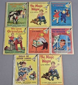 Vintage Assorted Little Golden Books Not all inspected. Please see images for details regarding the