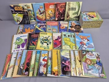 Assorted Modern Hardcover Little Golden Books #2 Not all inspected. Please see images for details