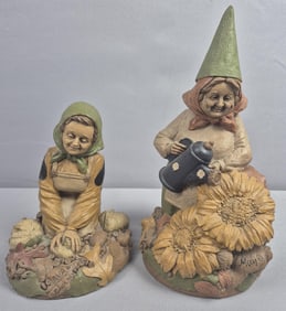 Thomas Clark Cairn Studio Gnome Figurines Mum & Ava