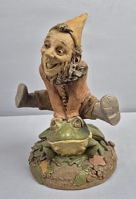 Thomas Clark Cairn Studio Gnome Figurine Jumping Jack