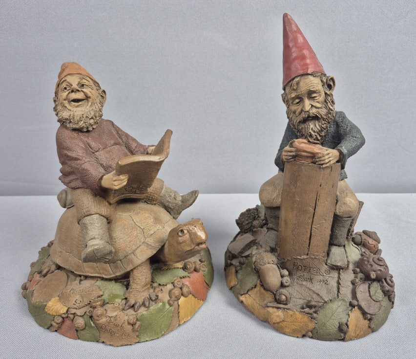 Thomas Clark Cairn Studio Gnome Figurines Potter & (1 of 13)
