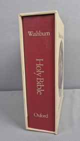 Washburn College Bible Oxford Edition Copyright 1979 by Washburn