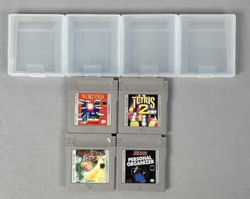 Nintendo Gameboy Cartridge Bundle 4 Games Lot of 4 untested Nintendo Gameboy original video game