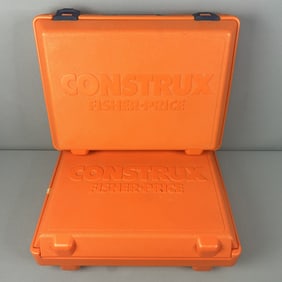 Vintage Fisher Price Construx Builder Toy Bundle 2 sets of Fisher Price Contrux building toys with