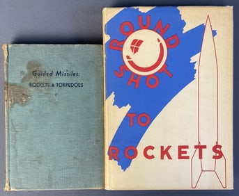 Vintage Rocket, Missiles, & Artillery Books Guided Missiles: Rockets & Torpedoes by Frank Ross Jr.
