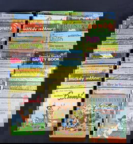 Vintage Disney Little Golden Book Colection 41 books. Light to heavy wear/age on all. Please refer