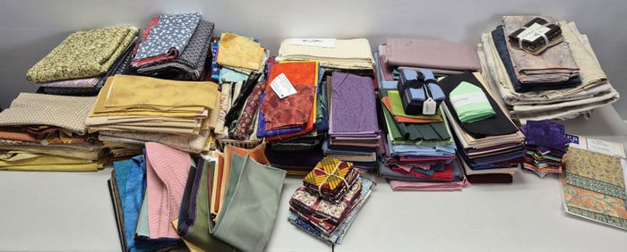 Huge Assorted Lot of Fabric What will you find???