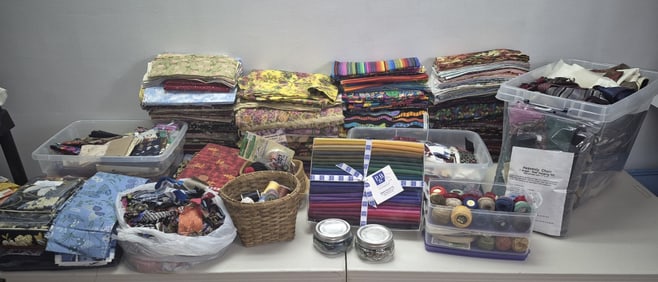 Quilting Fabric Thread & Batting What will you find???