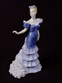 Royal Doulton Figurine HN 3869 Courtney Measures 8.25 x 5 x 5 inches. No original box. Free from