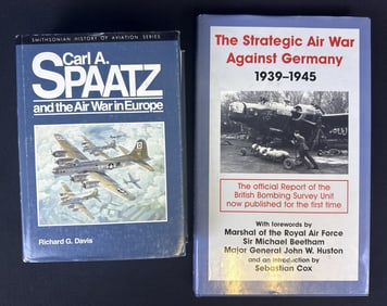 Vintage World War 2 Air War Books "The Strategic Air War Against Germany" - Official Report and