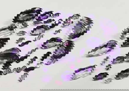Assorted Loose Amethyst Gemstones 118.0 CTS Beautiful Purple Hues: Beautiful Purple Hues