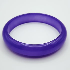 Vintage Lavender Purple Jade Bangle Bracelet Vintage Lavender Purple Jade Bangle Bracelet