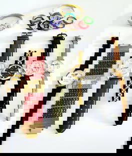 Lot Of Watches Including Timex & Elgin All watches are untested.: All watches are untested.