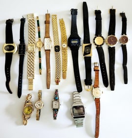 More Assorted Watches Including Anne Klein & Orloff Watches not tested.