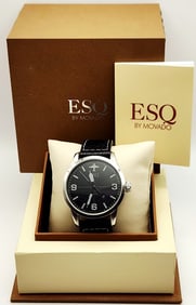 ESQ By Movado Quartz Watch ES.02.1.14.5615 Watch is untested.