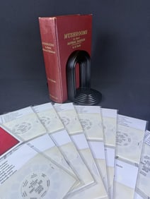 A.H. Smith Mushrooms Book & Viewmaster Reels Mushrooms In Their Natural Habitat hardcover with