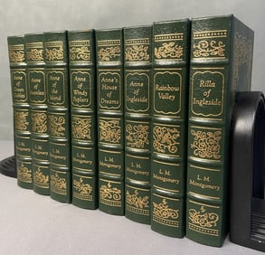 Easton Press Anne of Green Gables Books 8 Vol. Eight books by Lucy Maud Montgomery published by