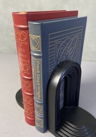 Easton Press Biographies Wright & Audubon Two leatherbound biographies published by Easton Press,