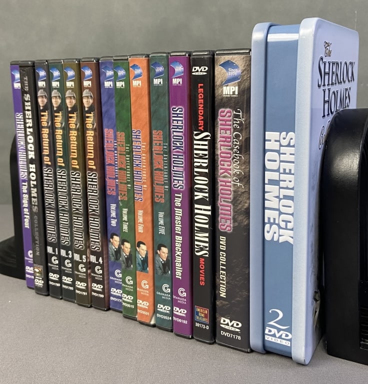 Sherlock Holmes DVD Thirteen Collection of Sherlock Holmes movies and television shows, includes (1 of 13)