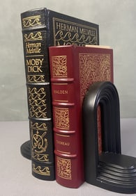 Easton Press Walden & Moby Dick Books Two leather bound books published by Easton Press. Titles
