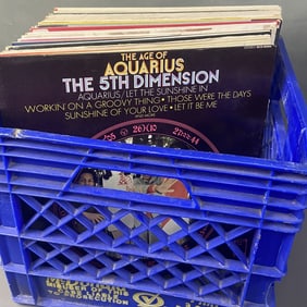 Vinyl Mystery Lot Fifth Dimension, Doris Day Lot of over 30 vinyl records including the music of
