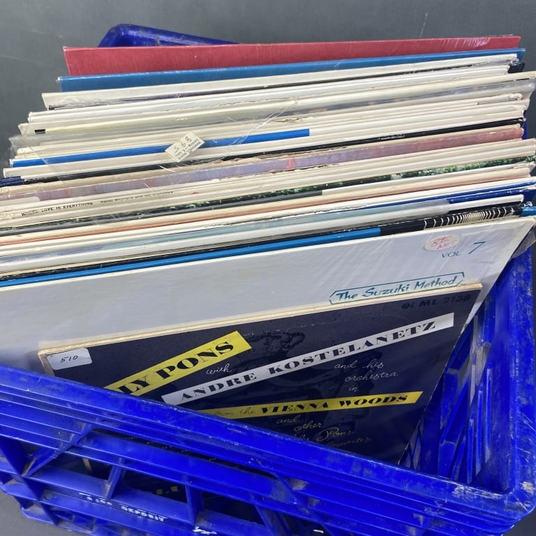 Vinyl Mystery Lot Classical Records & More Over 30 vinyl records featuring the works of Mozart, (1 of 8)