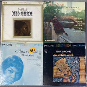 Vinyl Nina Simone Records Set of Four High Priestess of Soul, Philips Records PHS