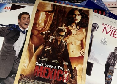 Mixed Mystery Lot One Sheet Movie Posters 27 x 40 inches. Most double sided. From closed movie