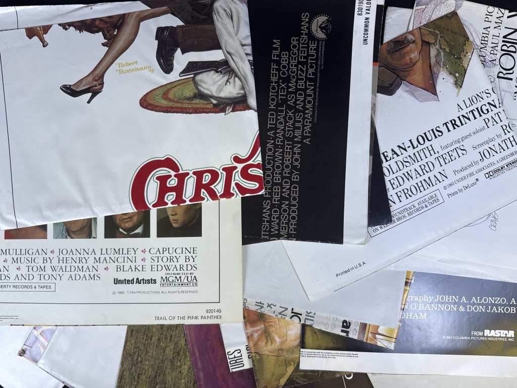 Mixed Mystery Lot Folded One Sheet Movie Posters 27 x 40 or 27 x 41 inches. From closed movie (1 of 3)